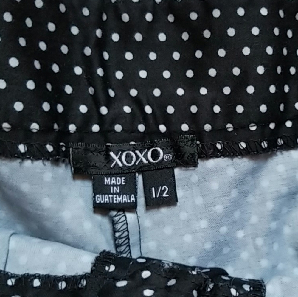 XOXO Polka Dot Shorts - Picture 2 of 3